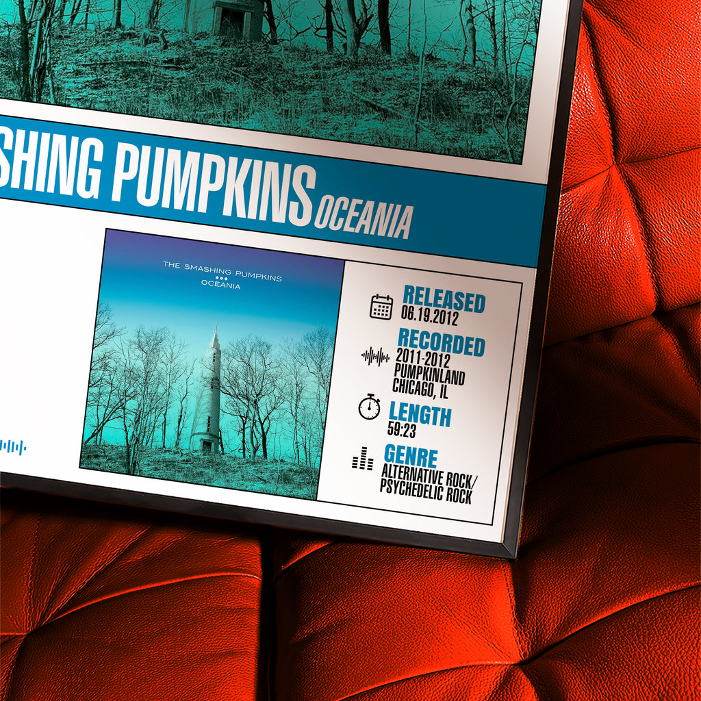 The Smashing Pumpkins – Oceania | Album Poster