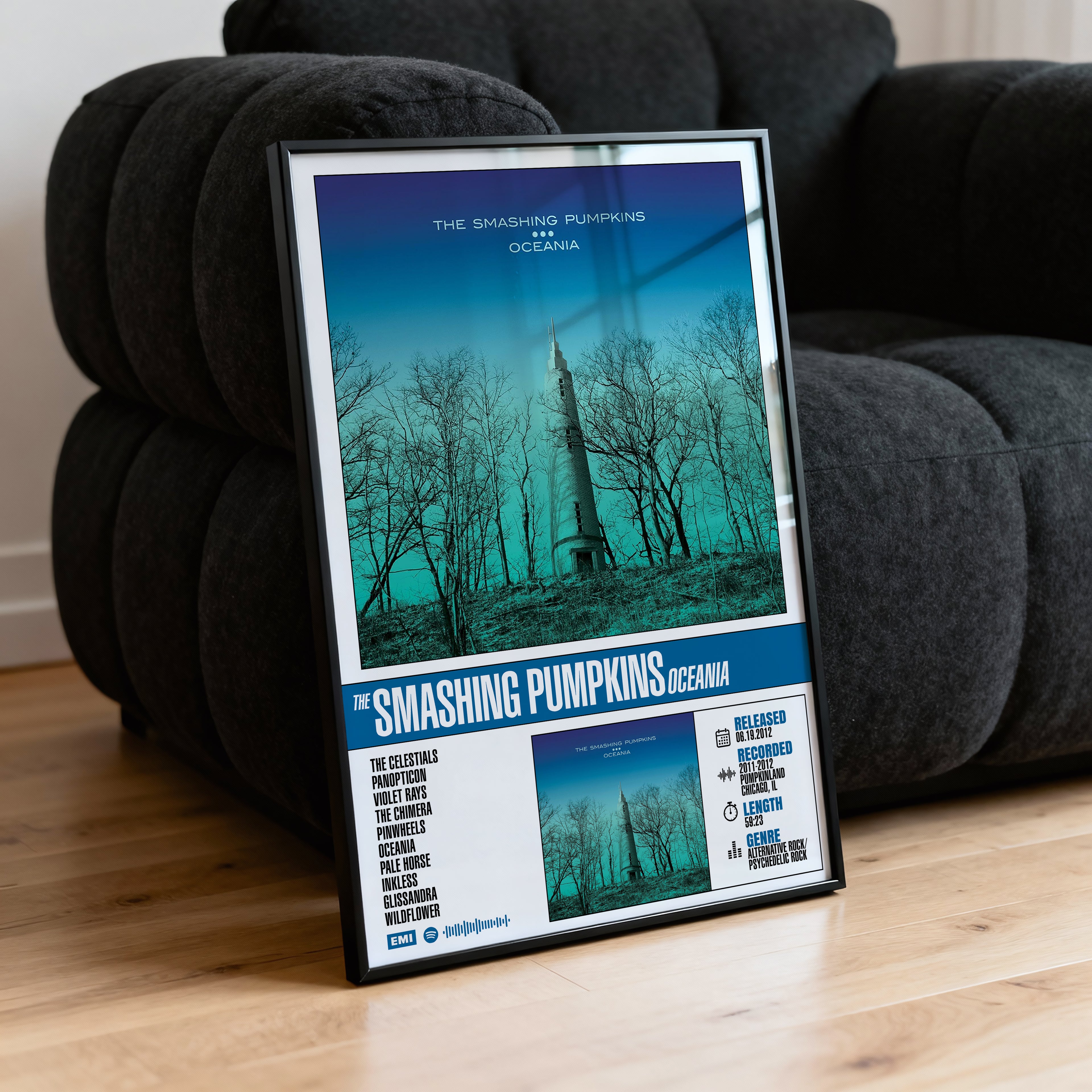 The Smashing Pumpkins – Oceania | Album Poster