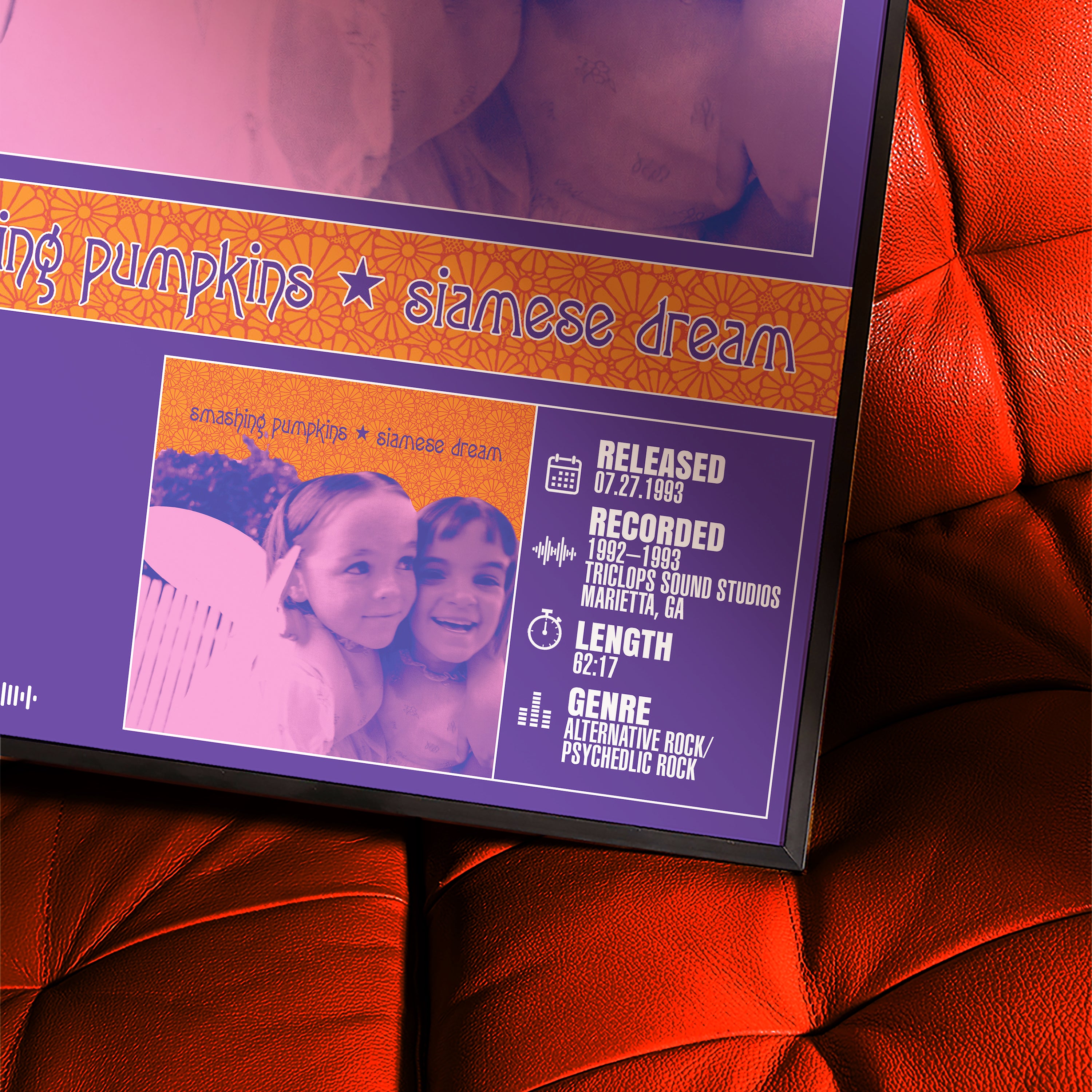 The Smashing Pumpkins – Siamese Dream | Album Poster