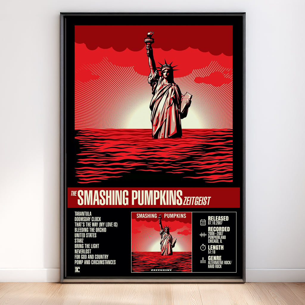 The Smashing Pumpkins – Zeitgeist | Album Poster