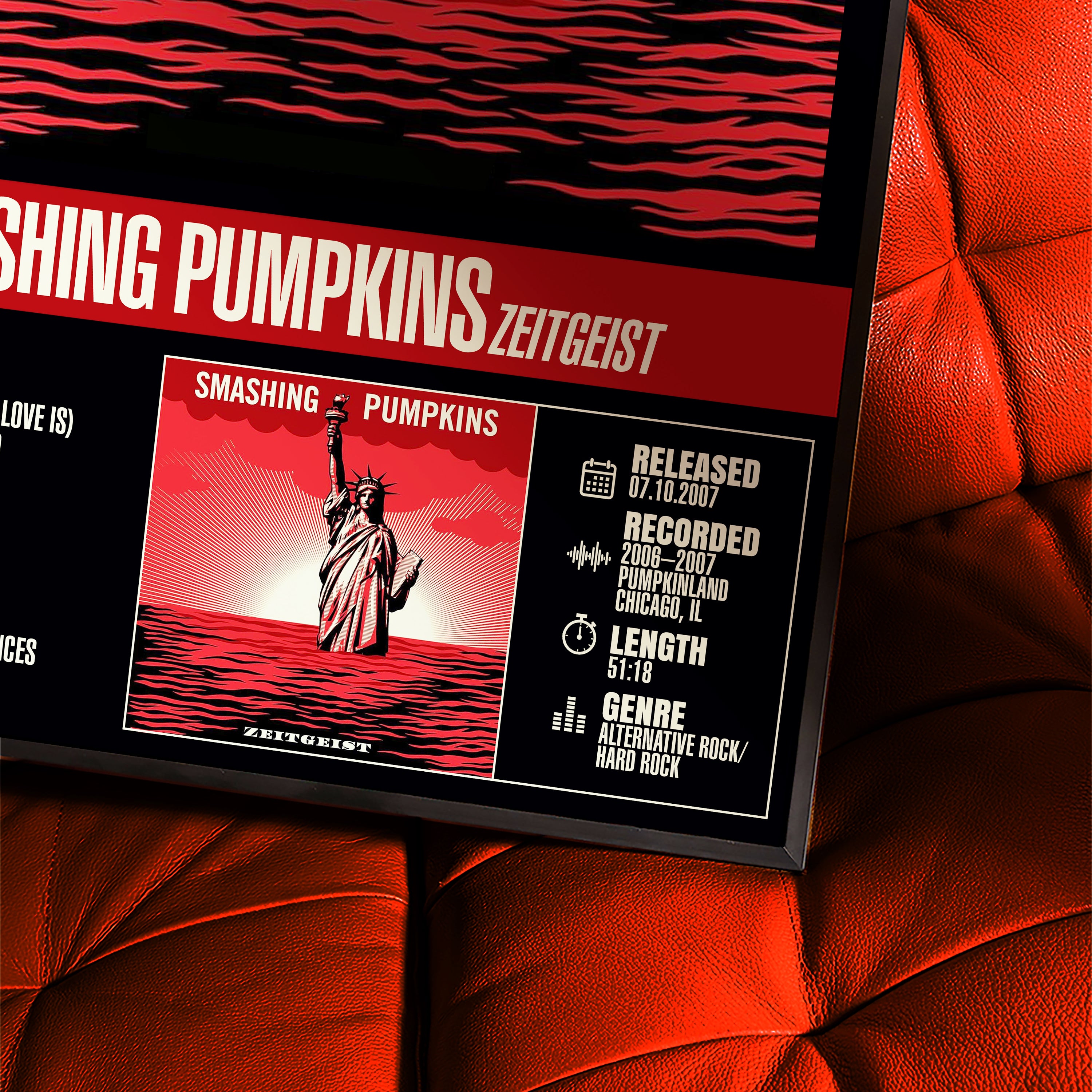 The Smashing Pumpkins – Zeitgeist | Album Poster