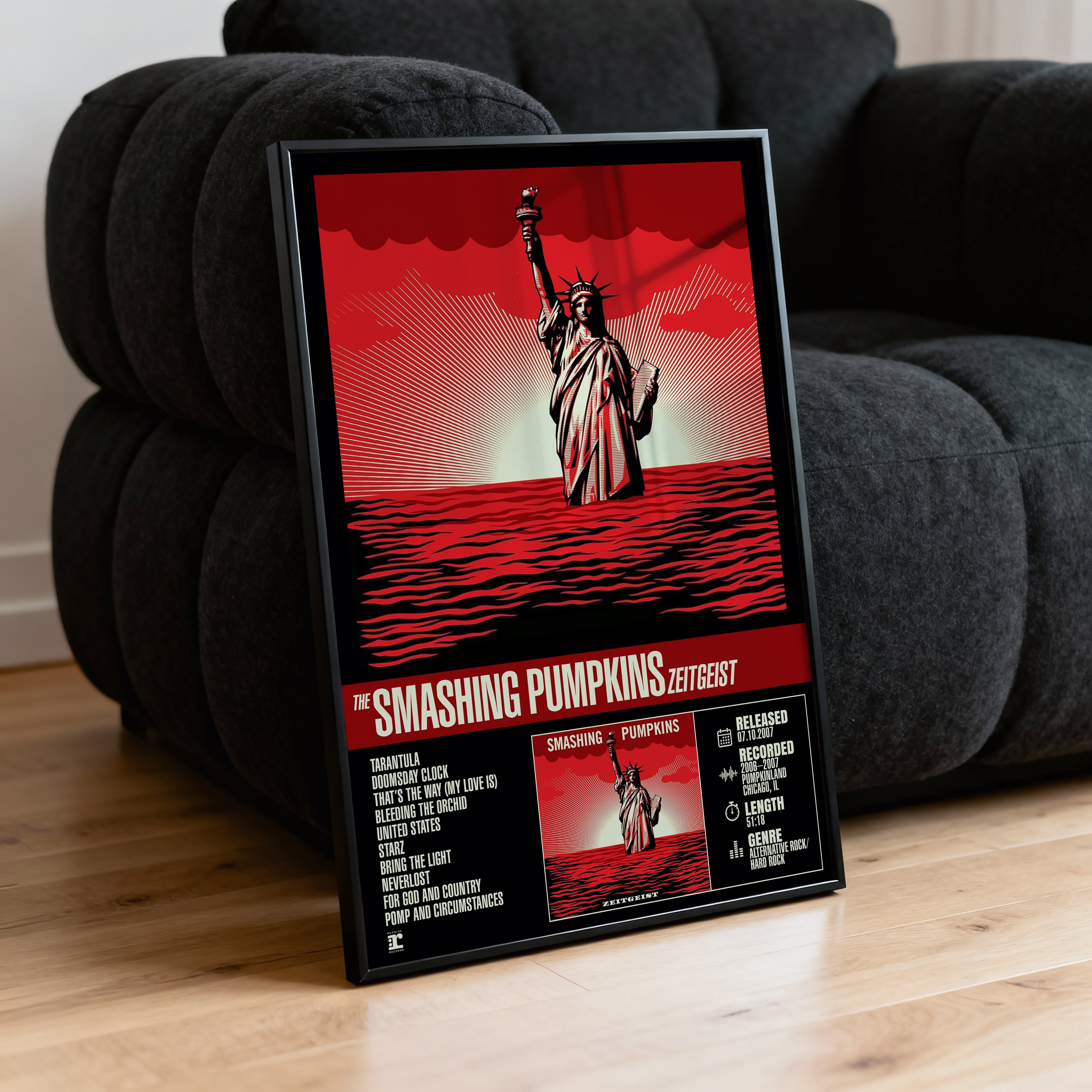 The Smashing Pumpkins – Zeitgeist | Album Poster