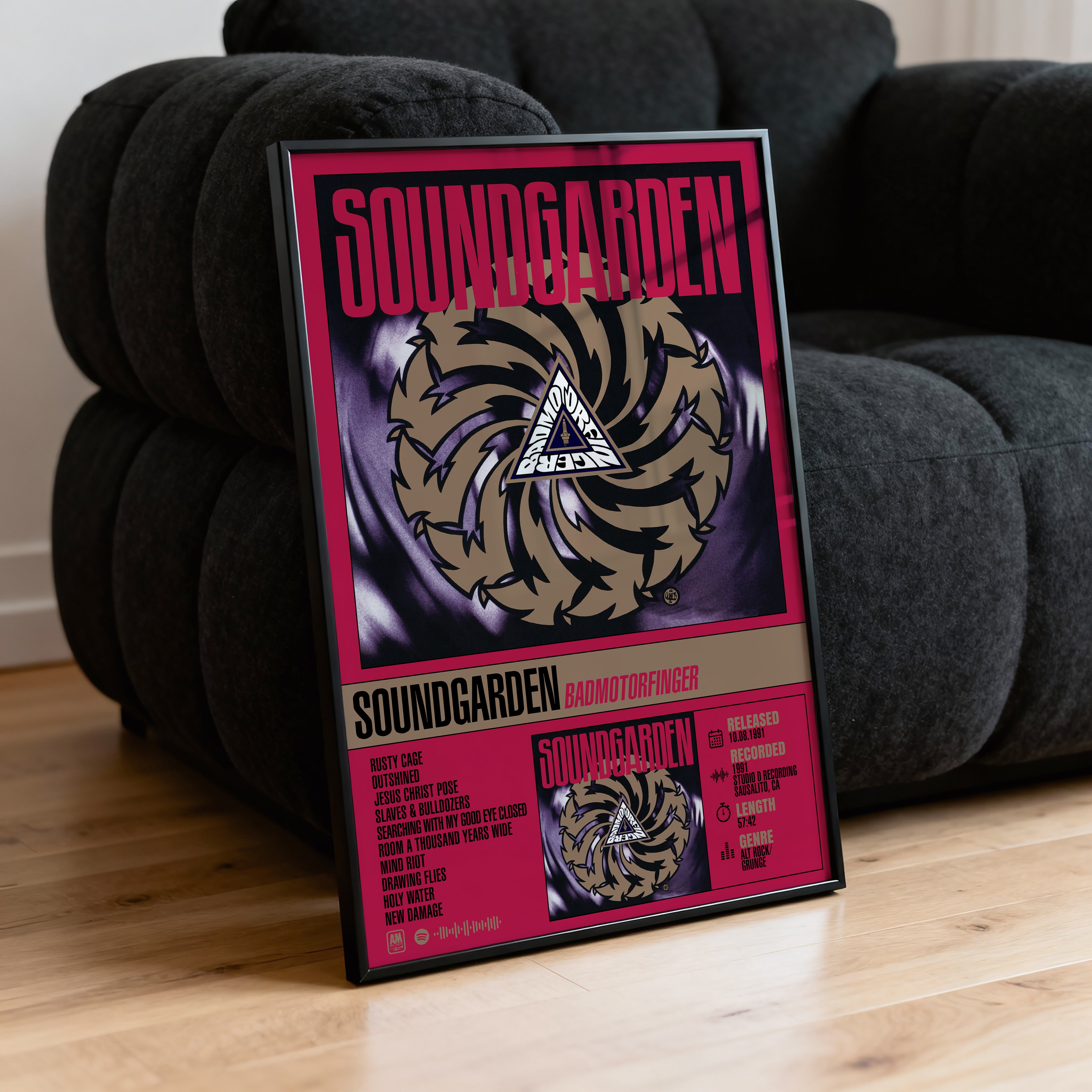 Soundgarden – Badmotorfinger | Album Poster