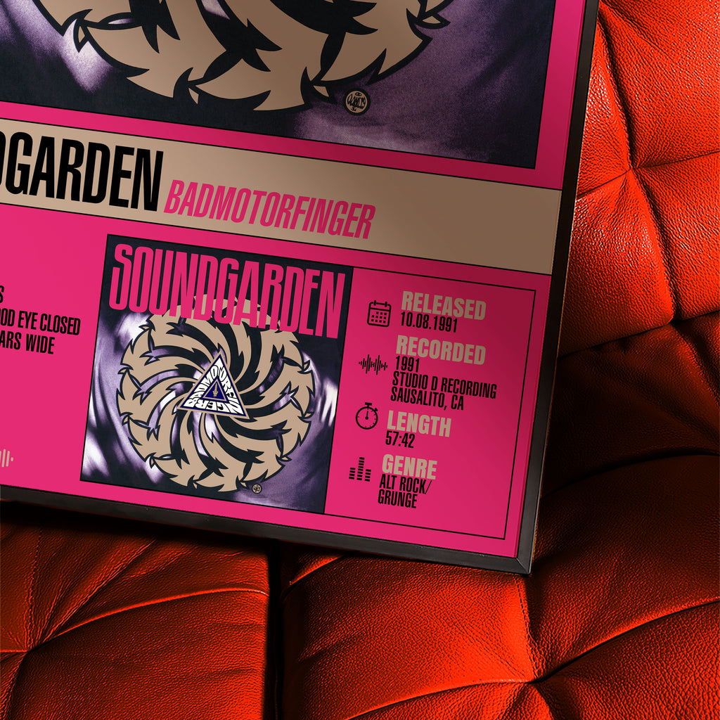 Soundgarden – Badmotorfinger | Album Poster