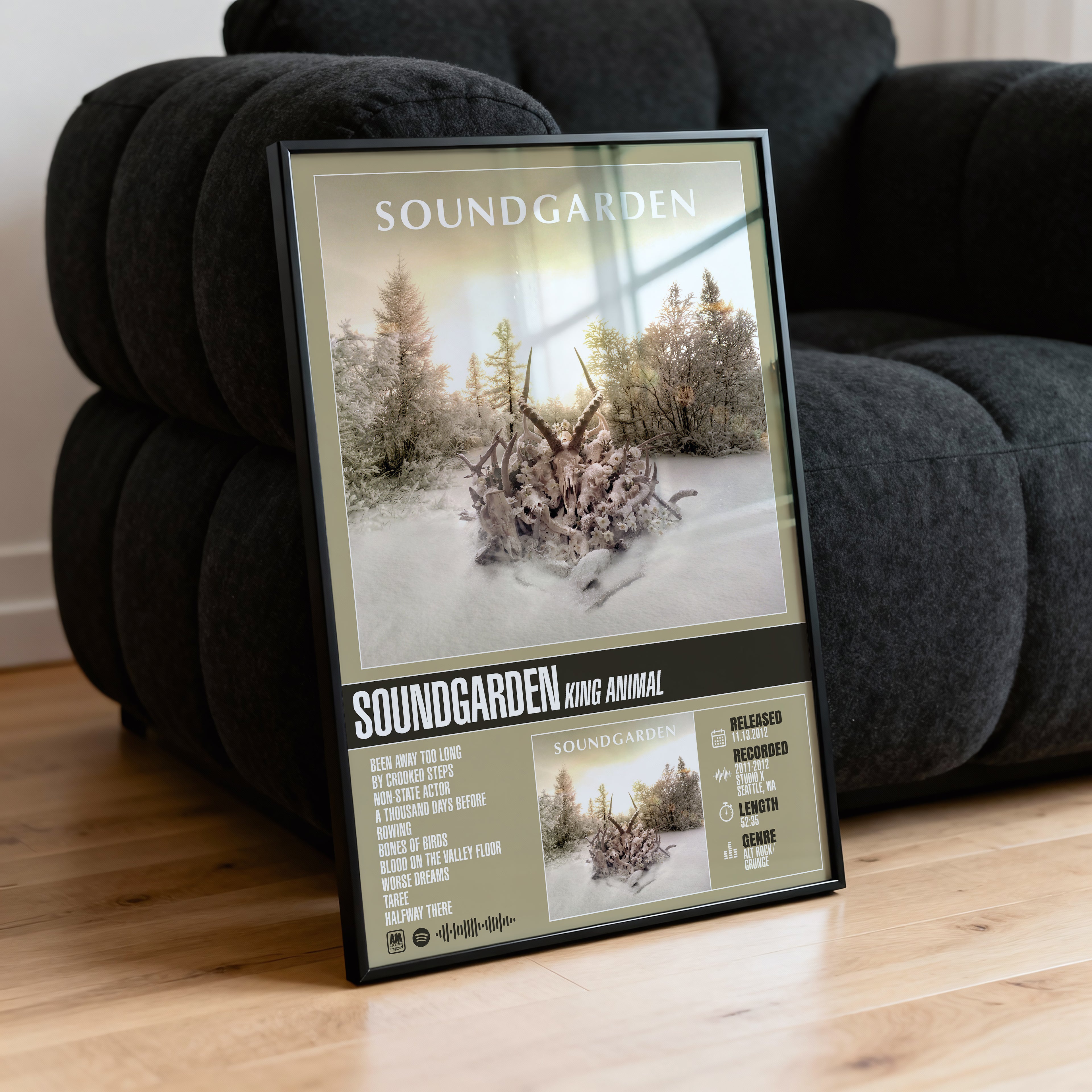 Soundgarden – King Animal | Album Poster
