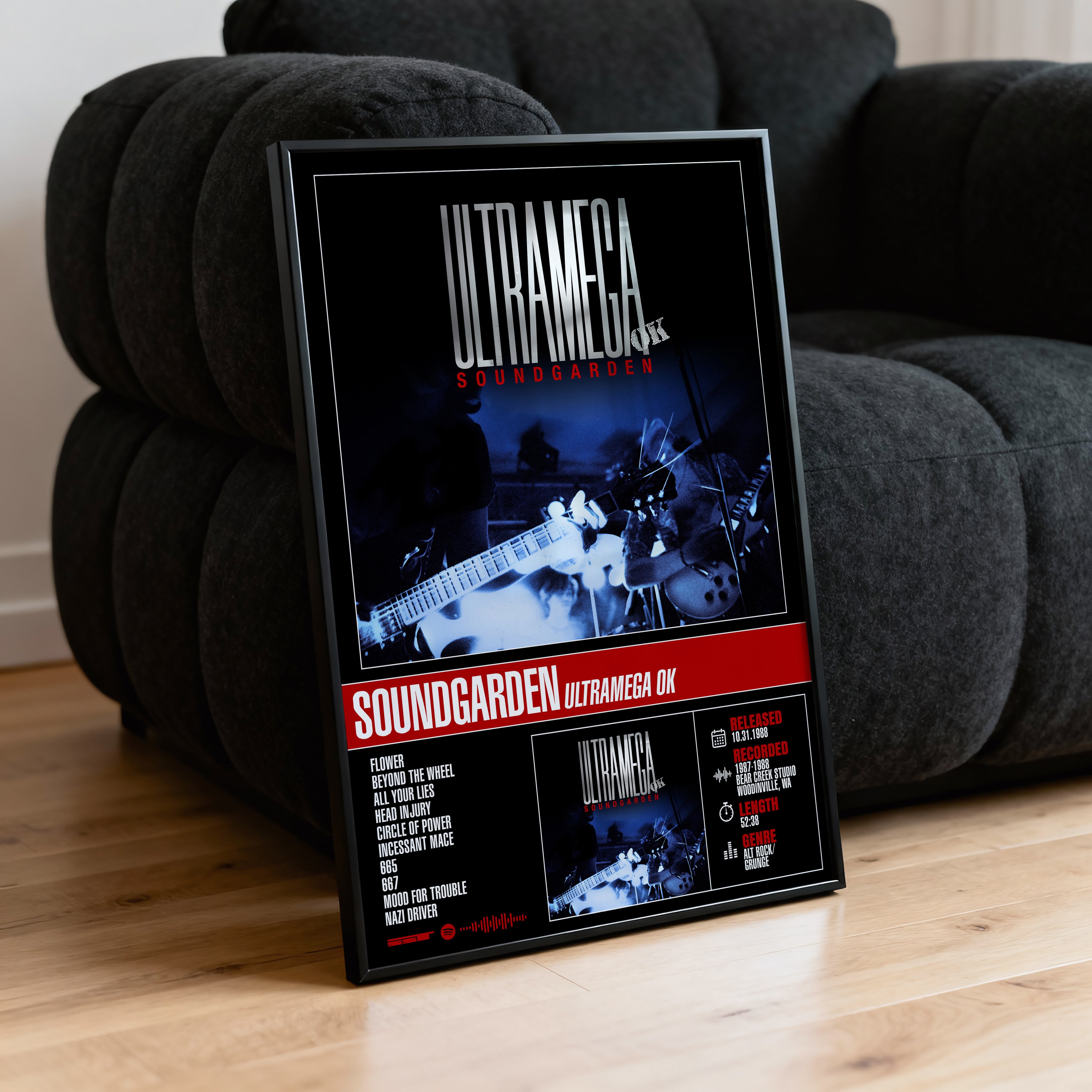 Soundgarden – Ultramega OK | Album Poster
