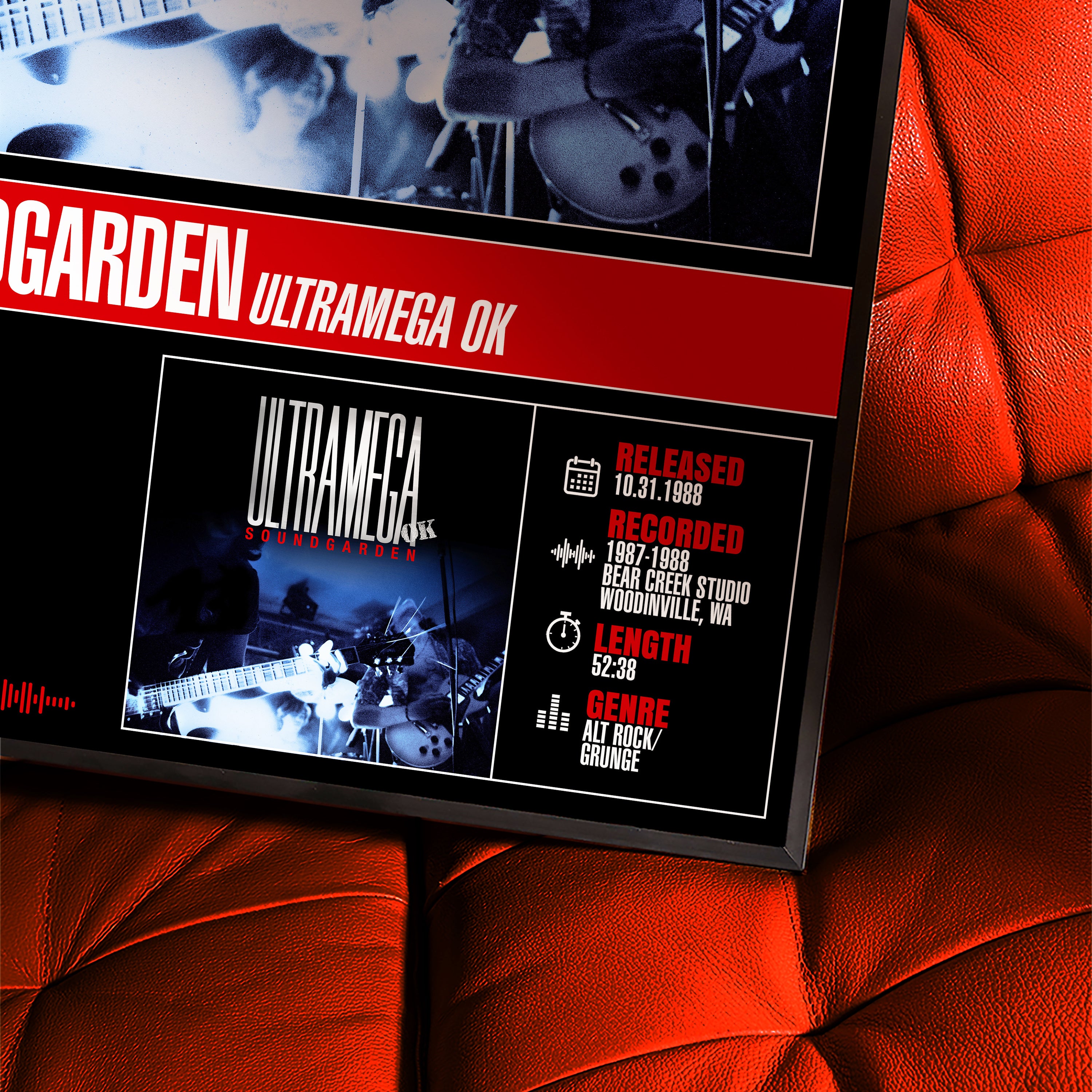 Soundgarden – Ultramega OK | Album Poster