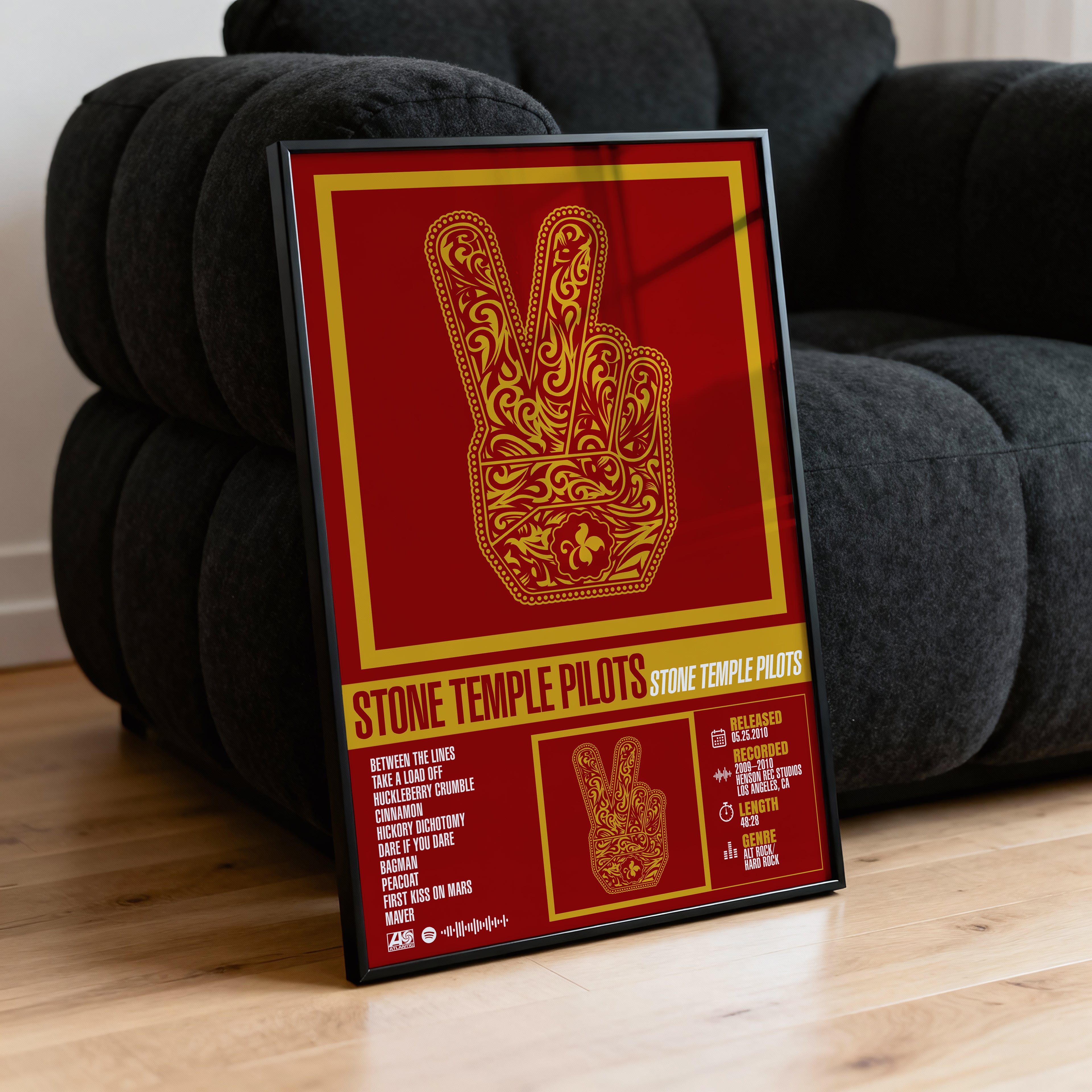 Stone Temple Pilots – Stone Temple Pilots | Tracklist Poster