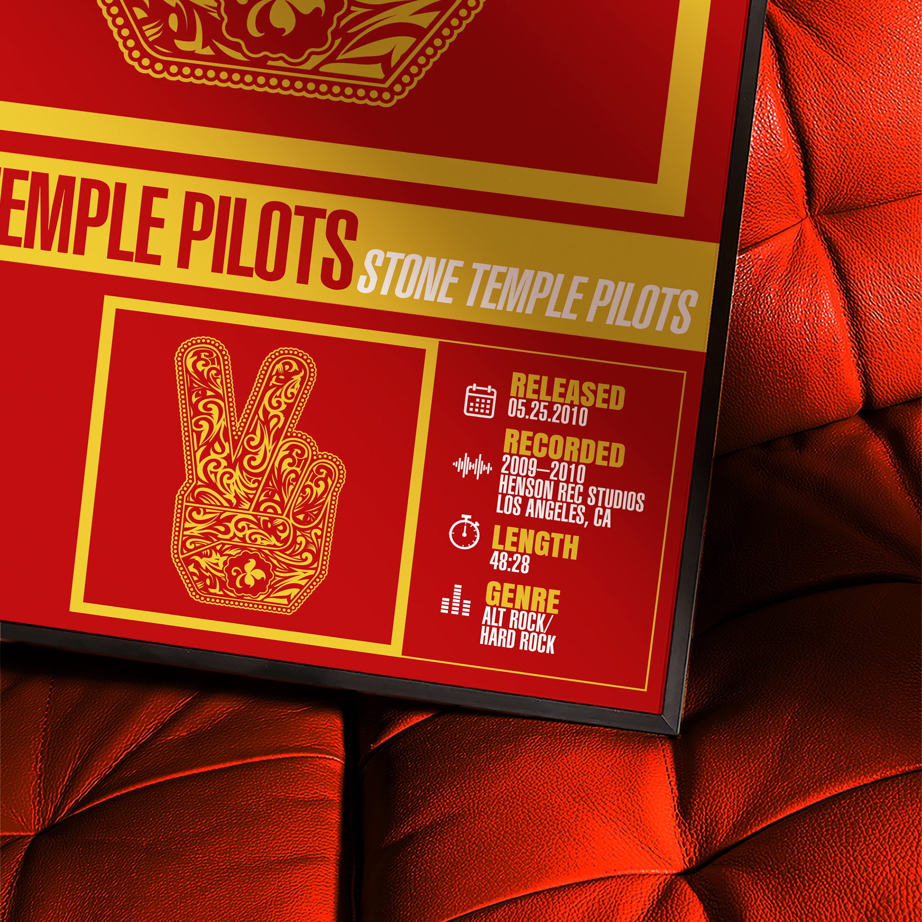 Stone Temple Pilots – Stone Temple Pilots | Tracklist Poster