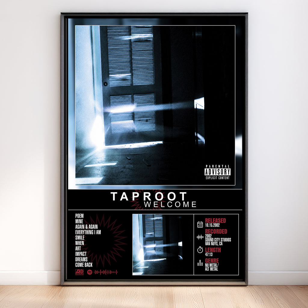 Taproot - Welcome | Album Poster (Digital Download)