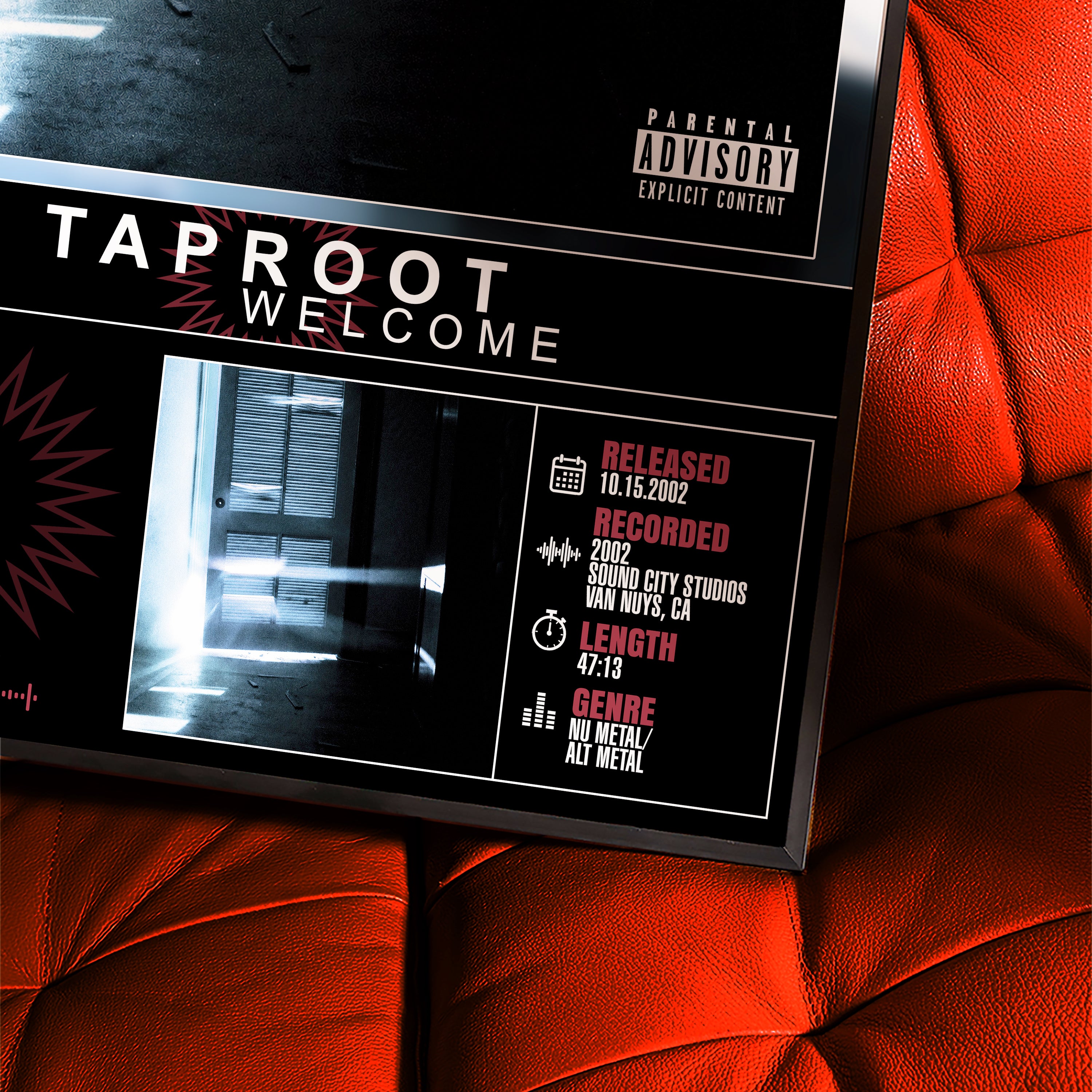Taproot - Welcome | Album Poster (Digital Download)