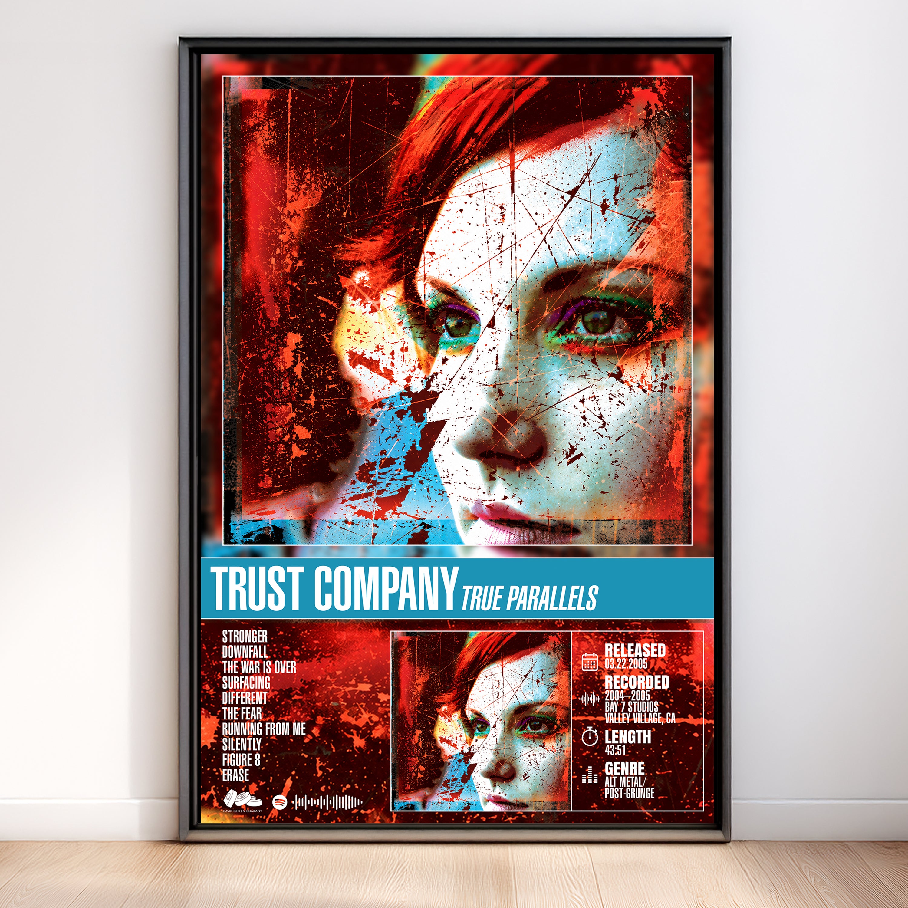 Trust Company - True Parallels | Album Poster (Digital Download)