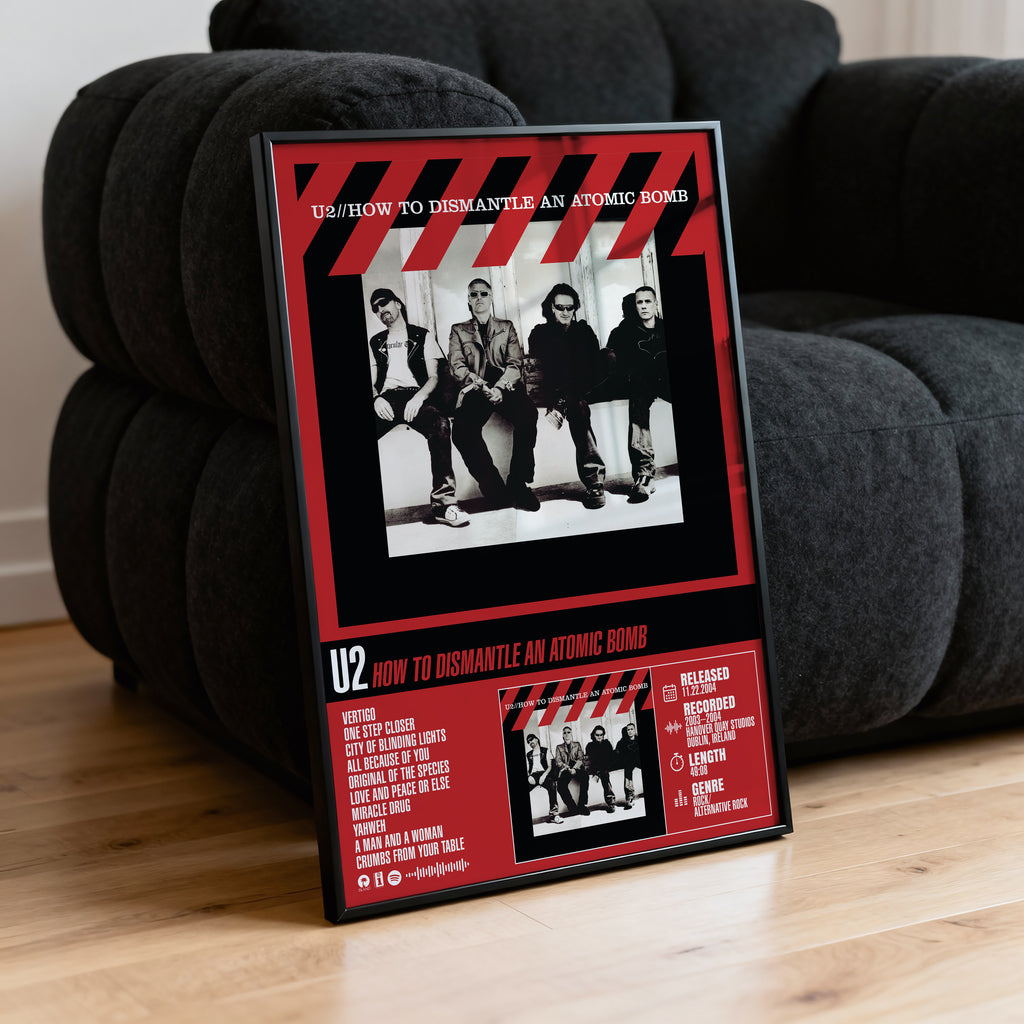 U2 - How to Dismantle an Atomic Bomb | Album Poster
